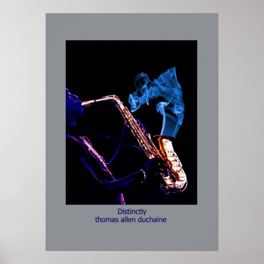 Smokin' Jazz Poster (Voorkant)