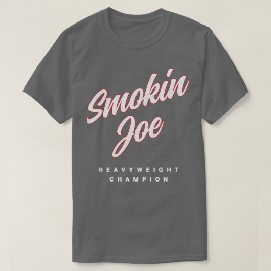 Smokin Joe Frazier T-shirt (Design voorkant)