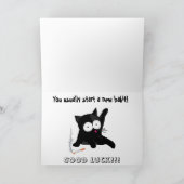 Smokin' Kat, als je stopt met roken ... Kaart (Binnen)