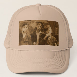 Smoking Trucker Hat Trucker Pet