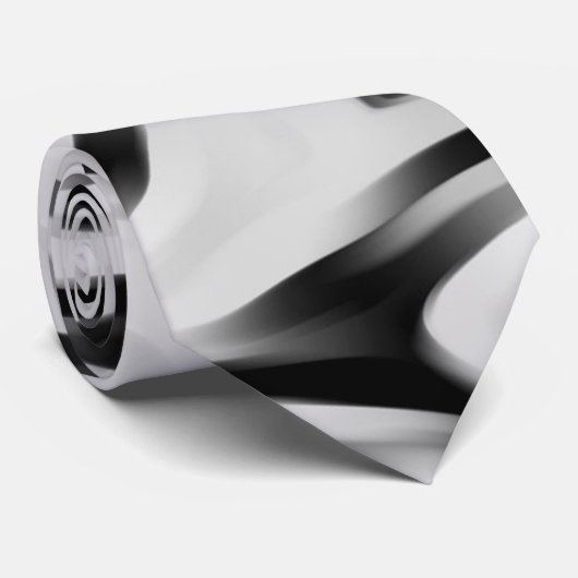 Smoky Background Stropdas (Opgerold)