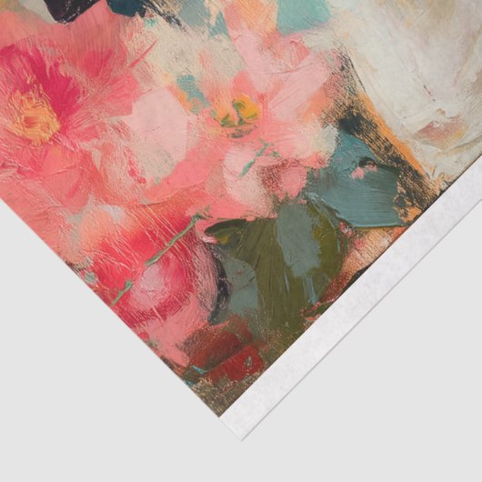 Smoky Flapper Glam Decoupage Tissuepapier (Detail)