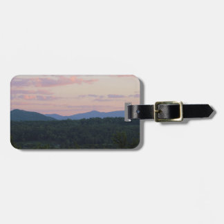 Smoky Mountain at Sunset Luggage Tag Bagagelabel