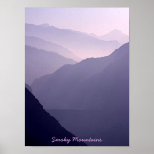 Smoky Mountain Haze Poster