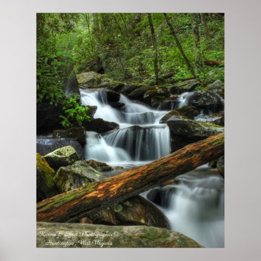 Smoky Mountain Stream Poster (Voorkant)