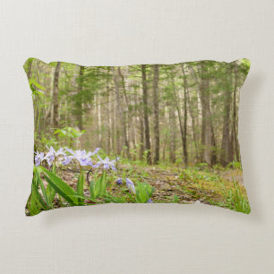 Smoky Mountain Trail in de lente Accent Kussen