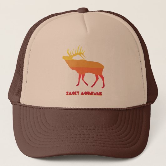 Smoky Mountains Elk Trucker Pet (Voorkant)
