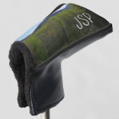 Smoky Mountains in Spring Landscape Golfheadcover (3/4 voorkant)