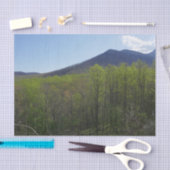 Smoky Mountains in Spring Landscape Tissuepapier (Craft)