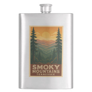 Smoky Mountains National Park Flask Flacon