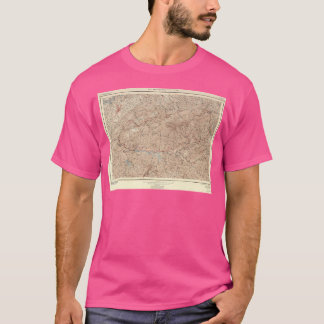 Smoky Mountains National Park Kaart (1949) B T-shirt