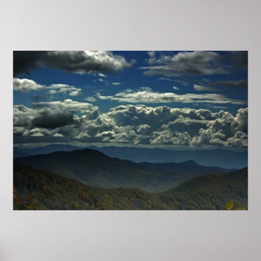 Smoky Mountains Print (Voorkant)