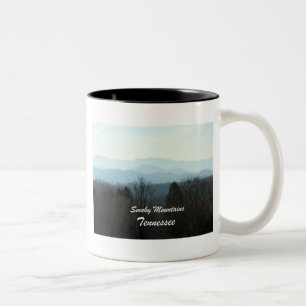 Smoky Mountains, Tennessee Tweekleurige Koffiemok
