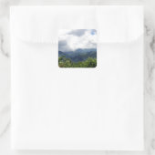 Smoky Mountains Vierkante Sticker (Tas)