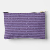 Smoky Plum Glitter Style Horizontal Stripes Etui (Achterkant)