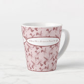 Smoky Topaz Roze Haargereedschap Uw Haarsalon Latte Mok (Rechterhoek)