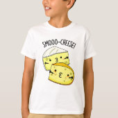 Smoo-cheese Funny Cheese Pun T-shirt (Voorkant)