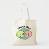 Smoochies Grappig Kussen Mochi Pun Tote Bag (Voorkant)