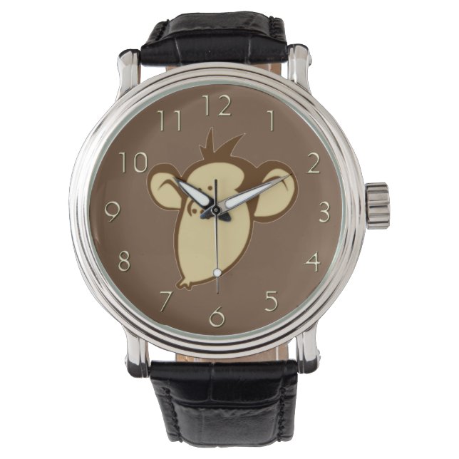 Smoochy Monkey Horloge (Voorkant)