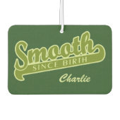 SMOOOTH aangepaste luchtverfrisser voor auto's (Voorkant)