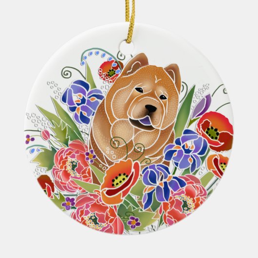 SMOOOTH GARDEN PATH Chow ornament (Voorkant)