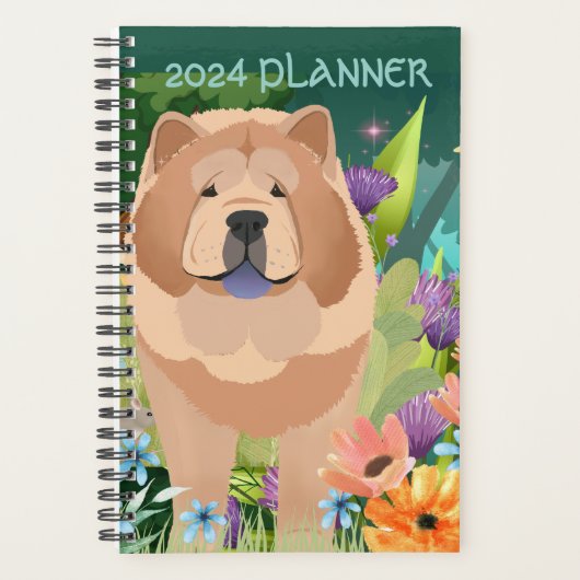 SMOOTH CHOW 2024 Daily Planner tekst aanpassen (Voorkant)