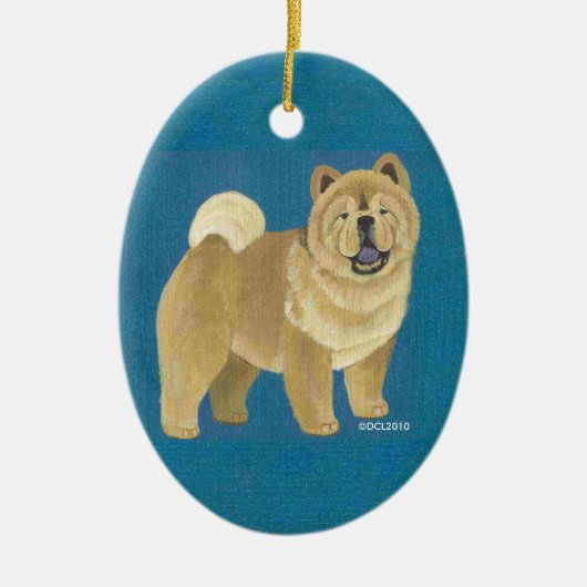Smooth Chow Ornament (Voorkant)