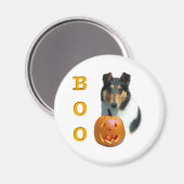 Smooth Collie Boo - Magneet (Voorkant / Achterkant)