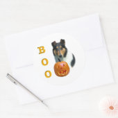 Smooth Collie Boo - Sticker (Envelop)