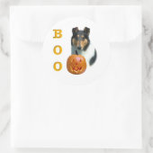 Smooth Collie Boo - Sticker (Tas)