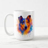 Smooth Collie Coffee Mok (Links)