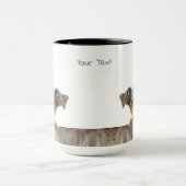 Smooth Fox Terrier Dog Mok (Midden)