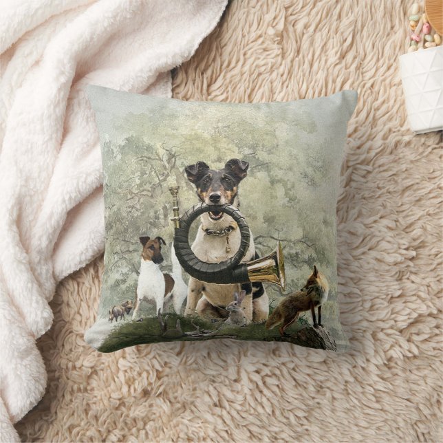 Smooth Fox Terrier Kussen (Deken)