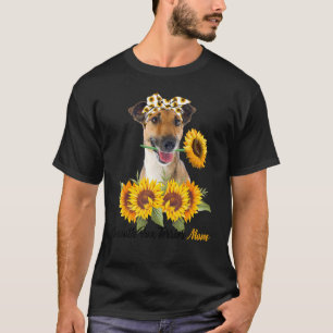 Smooth Fox Terrier Ma Sunflower Summer Dog Ma T-shirt