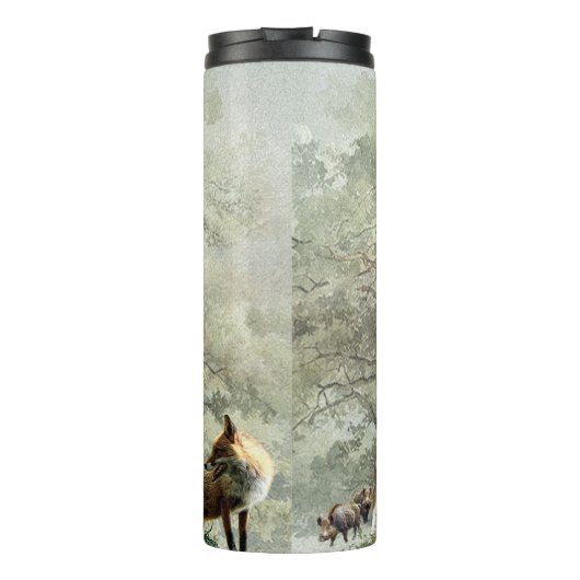 Smooth Fox Terrier Thermosbeker (Achterkant)