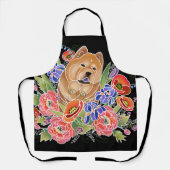 SMOOTH GARDEN PATH Chow All-Over Print Schort (Voorkant)