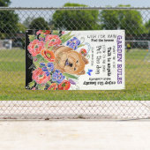 SMOOTH GARDEN PATH chow tuinbanner 3'x5' Spandoek (Insitu)