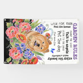 SMOOTH GARDEN PATH chow tuinbanner 3'x5' Spandoek (Horizontaal)