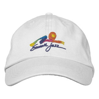 Smooth Jazz Embroidered Hat Geborduurde Pet