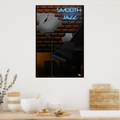Smooth Jazz Poster (Keuken)
