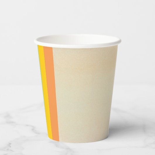 Smooth Sailin Paper Party Cup Papieren Bekers (Achterkant)