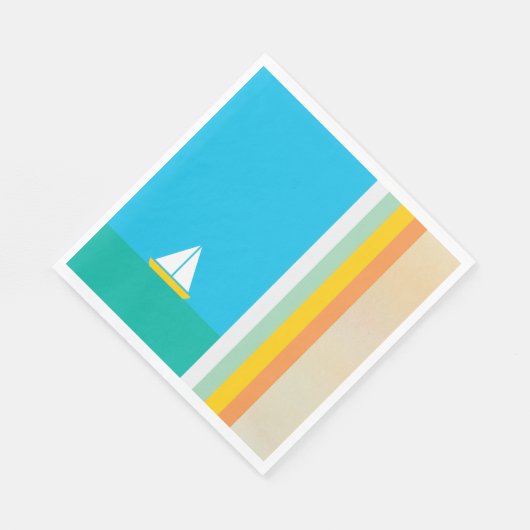 Smooth Sailin Party Napkins Servet (Hoek)
