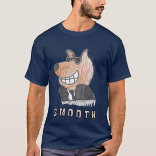 Smooth Wolf Art Work van Kareem T-shirt