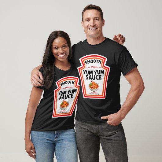 Smooth Yum Yum Sauce Condiment Costume Matching T-shirt (Unisex)