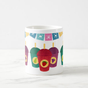 Smoothie Bliss: avocado, aardbei & druiven Koffiemok