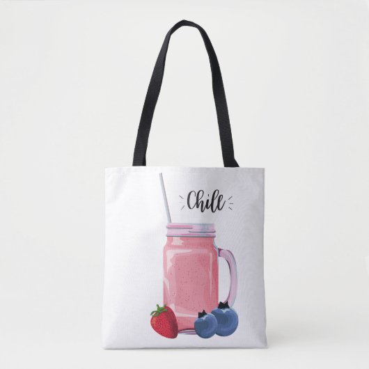 Smoothie-canvas tas (Voorkant)