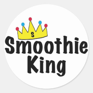Smoothie King Ronde Sticker