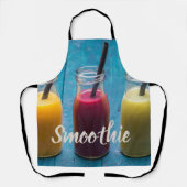 Smoothie sap drink mango oranje kiwi gift schort (Voorkant)