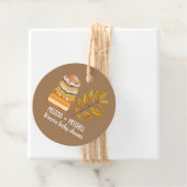 Smore baby shower dank u bedankjes labels (In situ)