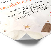 S'more Campfire Camping Party Time Capsule Poster (Hoek)